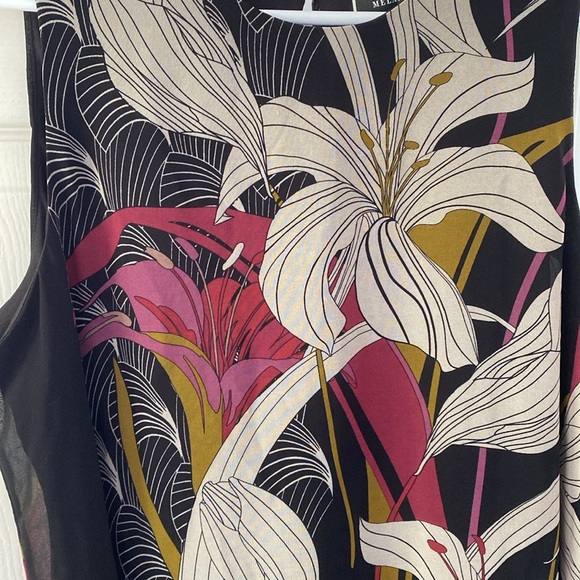 Melanie Lyne floral dress size 16 - Picture 2 of 4